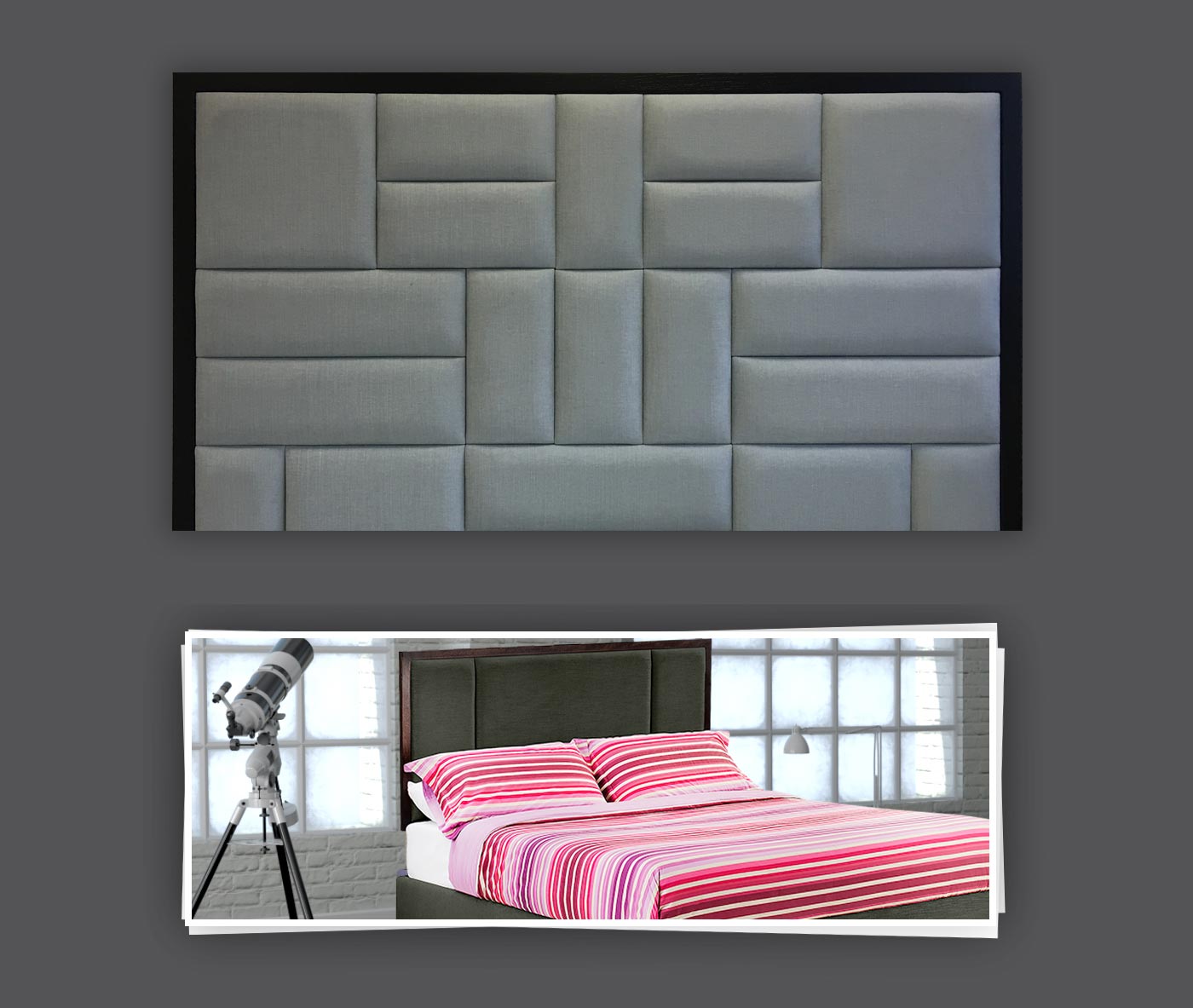 Mondrian headboard